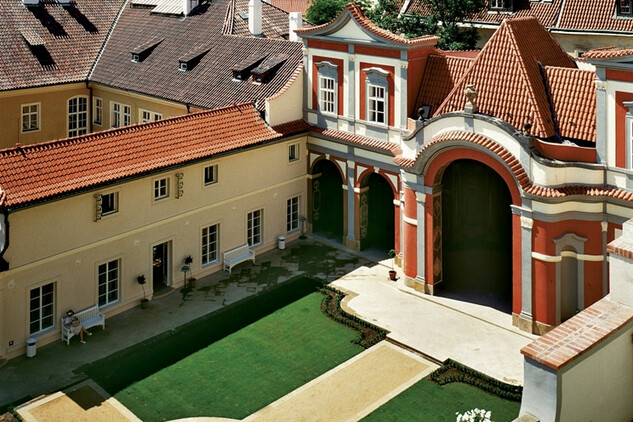 Praha, palácové zahrady