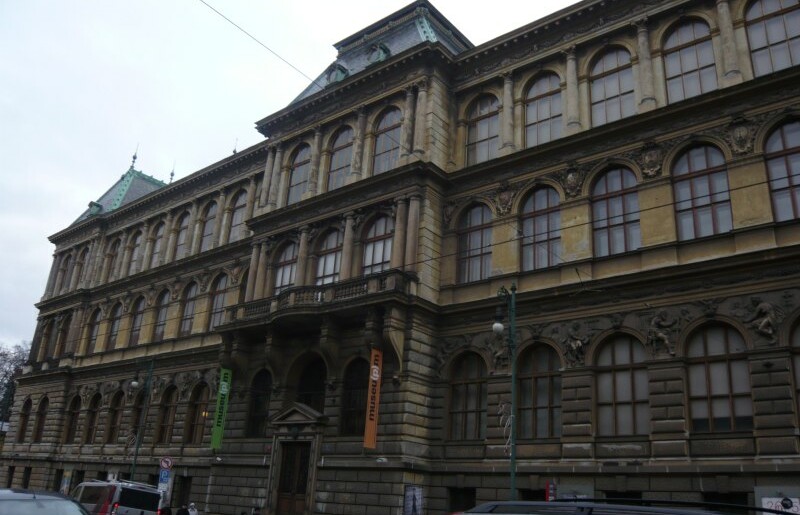 Uměleckoprůmyslové museum před obnovou v roce 2012