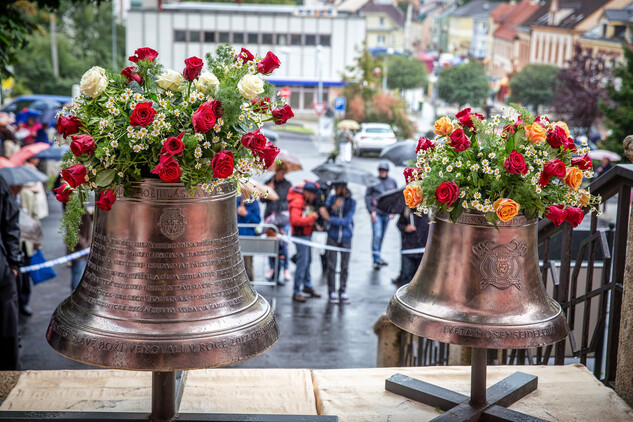 Nové zvony pořízené v rámci obnovy zvonového fondu