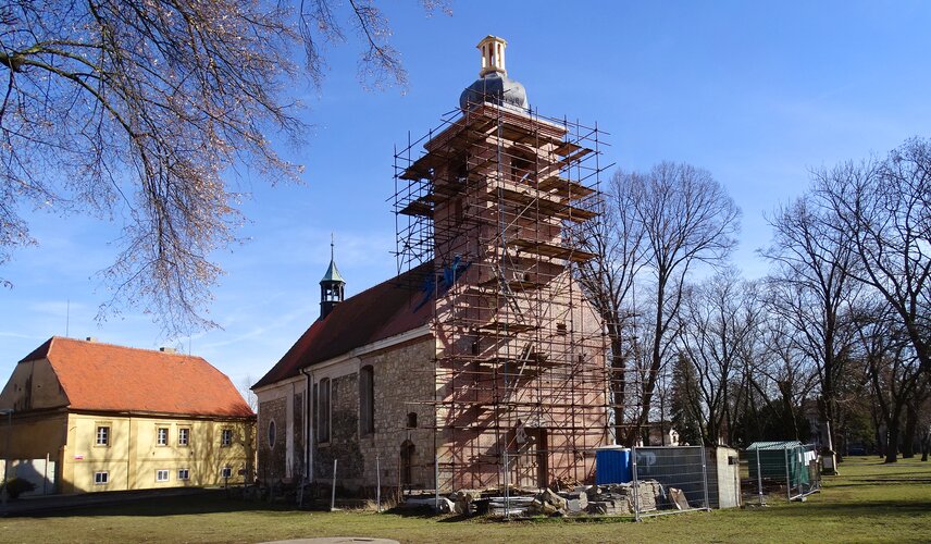 Zachráněný kostel po obnově