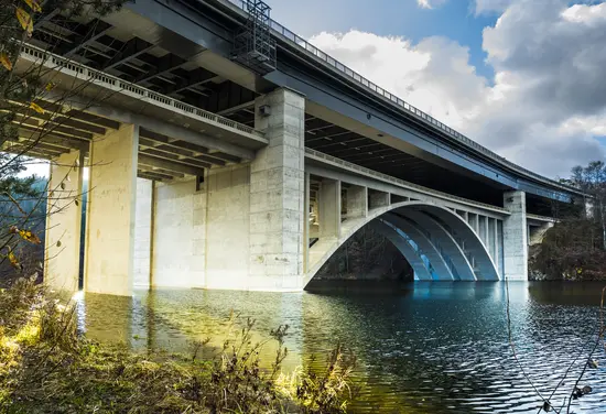 Vojslavický most, severní strana, po rekonstrukci, 2024