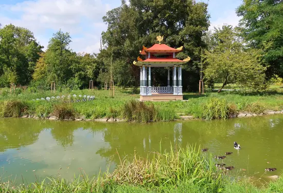 Čínský pavilon po obnově
