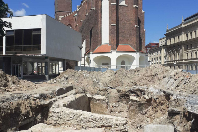 Archeologický výzkum Slezanky v Opavě 