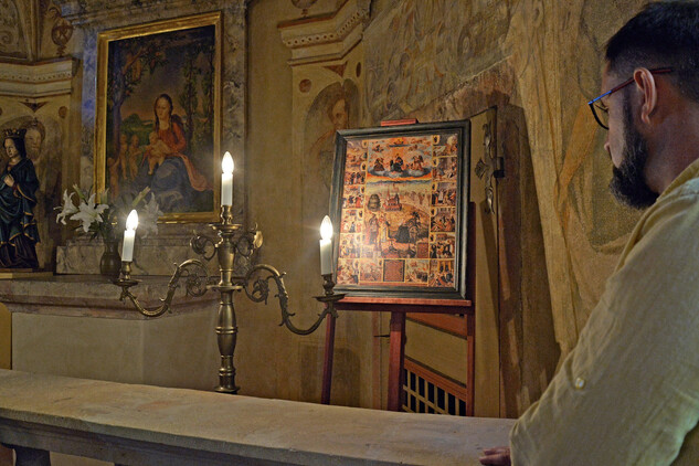 Kaple sv. Barbory, hrad Grabštejn