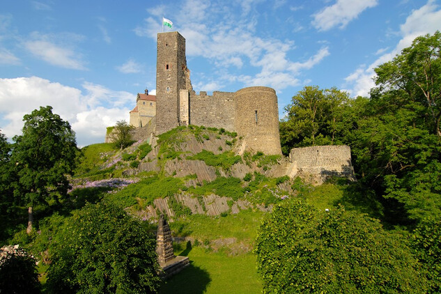 Hrad Stolpen. Foto K. Schieckel. Foto nepodléhá licenci Creative Commons.