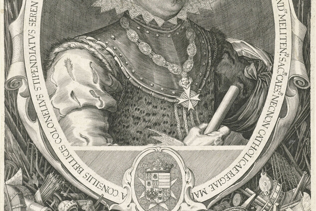 Baltasar_Marradas, portrét, autor Aegidius Sadeler, mezi 1619-1629