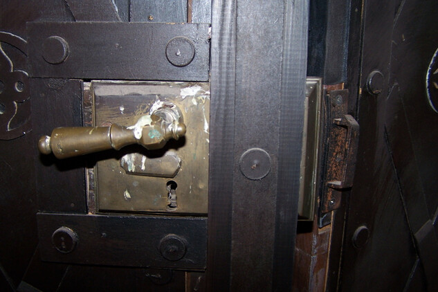 Detail dveřního kování | © NPÚ, ÚOP v Josefově