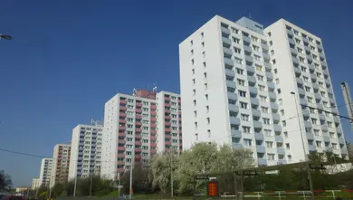 Praha 6-Vokovice, sídliště Červený vrch, foto Řepková, 2019