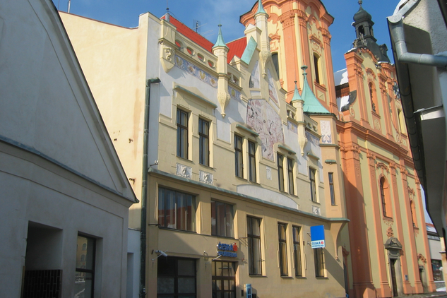 býdova bývalé Okresní hospodářské záložny čp. 19 v Plzeňské ulici