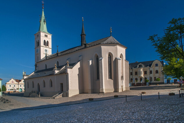 Kašperské Hory, kostel sv. Markéty, 2022 (za poskytnutí fotografie děkujeme Mgr. Václavu Kůsovi).