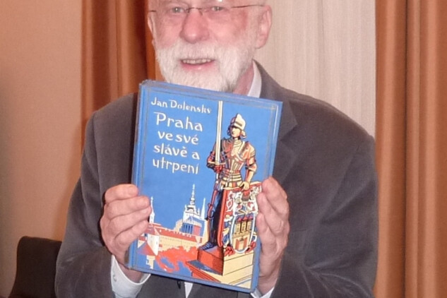 Ladislav Špaček, z oslavy narozenin (foto I. Rusoová, 2011)
