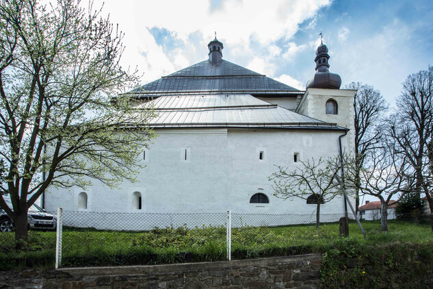 Část kostela sv. Anny v Přibyslavicích po obnově, 2023, foto Lucie Herbricková