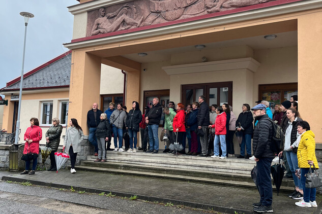 Komentovaná procházka Tyršovou ulicí v Chotěboři, fotografii poskytlo Město Chotěboř