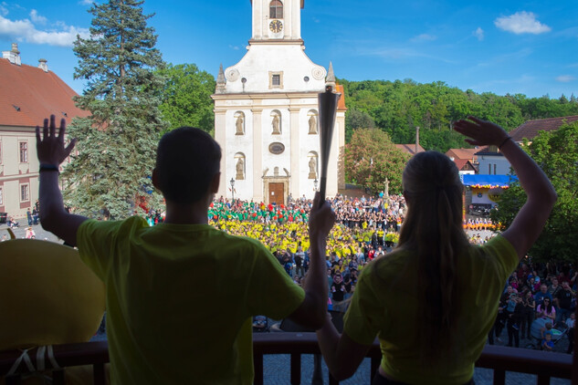 Náměšť nad Oslavou, ze života v MPZ - regionální olympiáda dětí a mládeže, fotografii poskytlo město Náměšť nad Oslavou