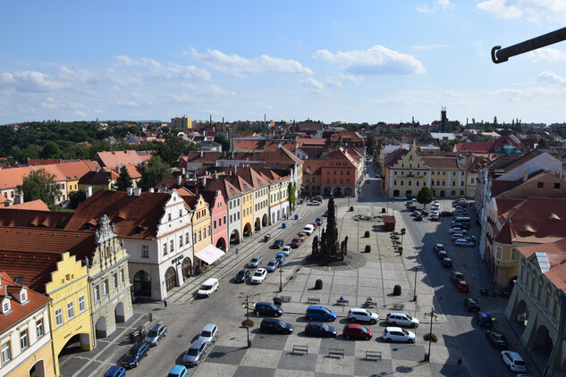 Žatec, náměstí Svobody