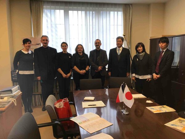 Přijetí zástupců NPÚ pane Toyoki Hiroyukim, radou japonské vlády pro kulturní záležitosti