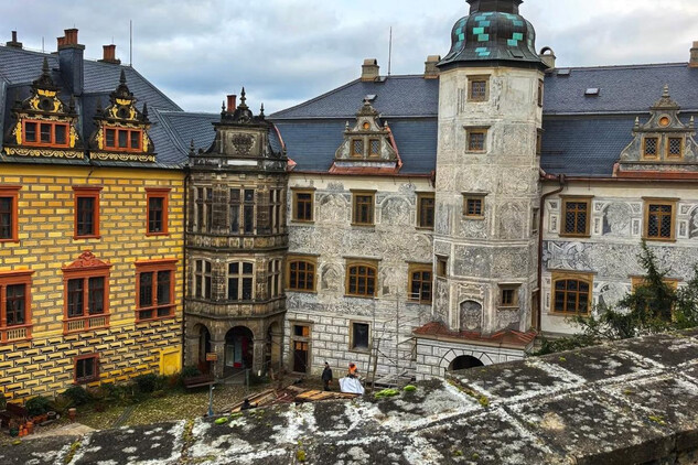 Obnova na zámku Frýdlant