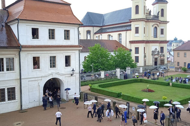 Litomyšl, památka UNESCO uvítala přední evropské politiky