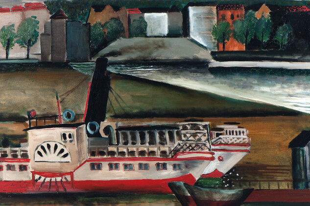 Josef Šíma – Parník na Sieně | © Moravská galerie v Brně