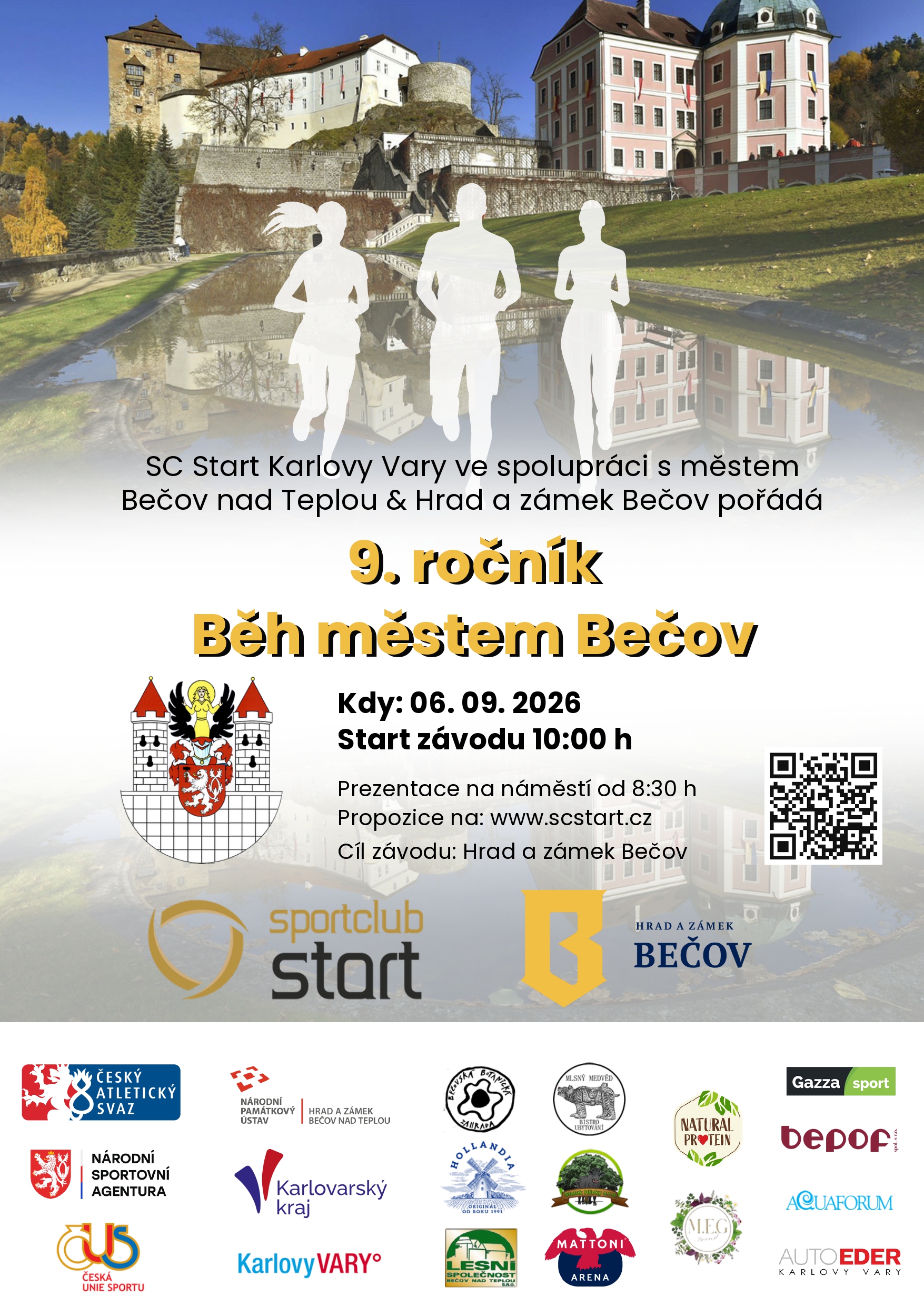 Běh městem Bečov 2026