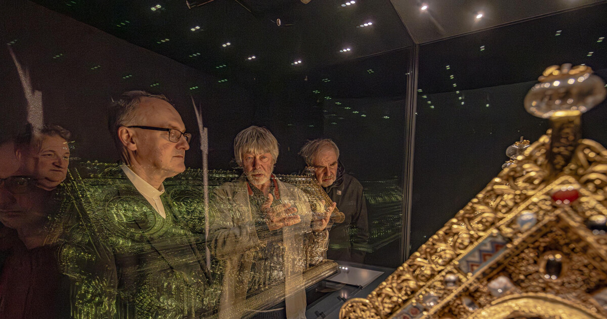 Prohlídky expozice relikviáře sv. Maura s jeho restaurátorem Andrejem Šumberou