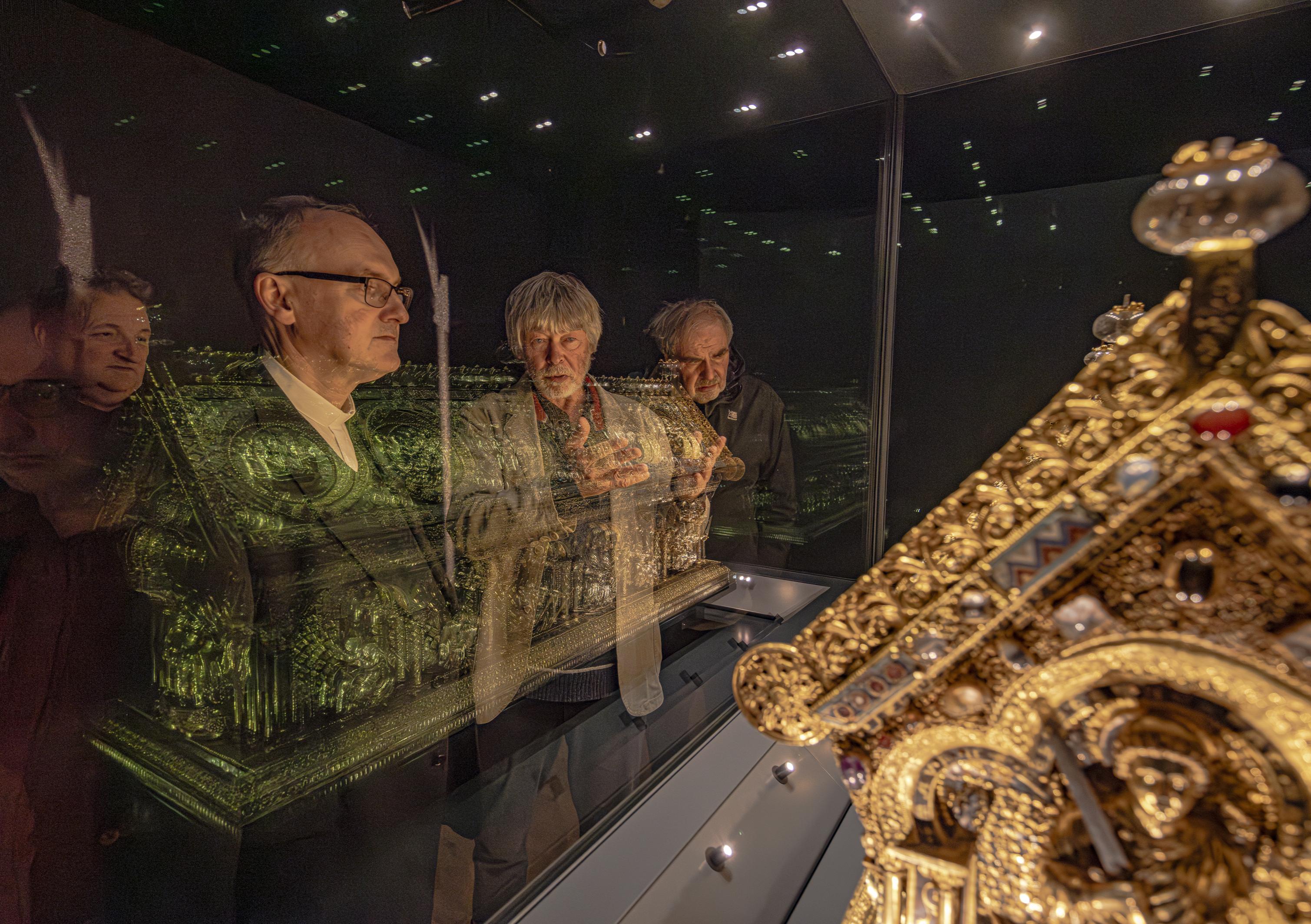 Prohlídky expozice relikviáře sv. Maura s jeho restaurátorem Andrejem Šumberou
