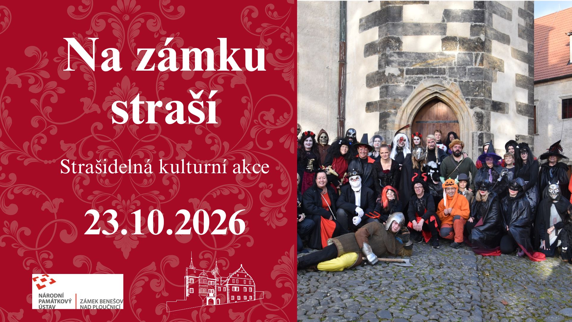 Na zámku straší - zámek Benešov nad Ploučnicí