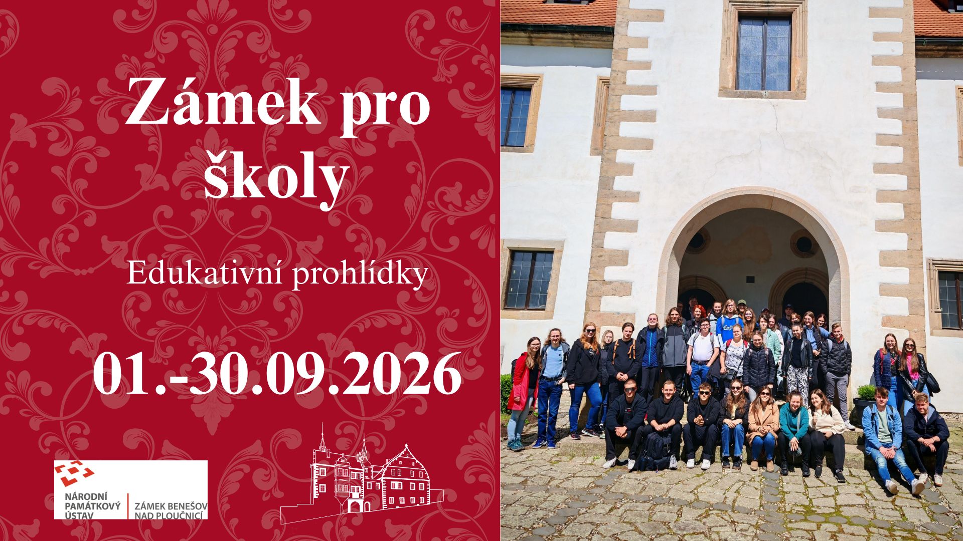 Zámek pro školy - zámek Benešov nad Ploučnicí