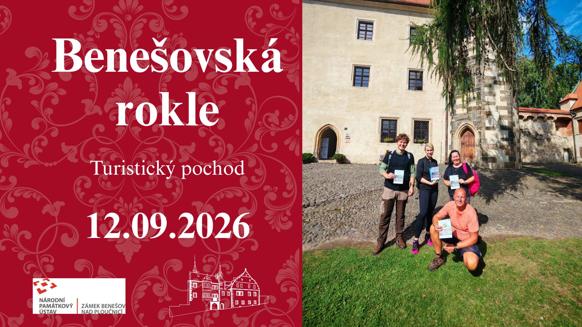 Benešovská rokle - zámek Benešov nad Ploučnicí