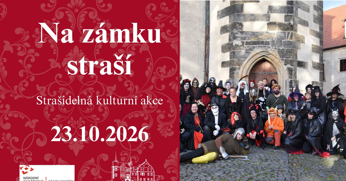 Na zámku straší - zámek Benešov nad Ploučnicí