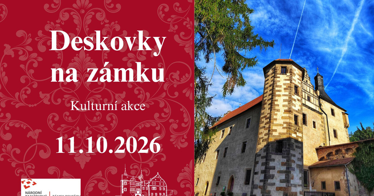 Deskovky a hlavolamy na zámku - zámek Benešov nad Ploučnicí