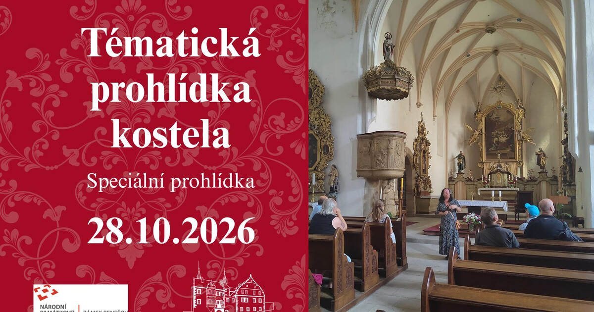 Tematická prohlídka kostela - zámek Benešov nad Ploučnicí
