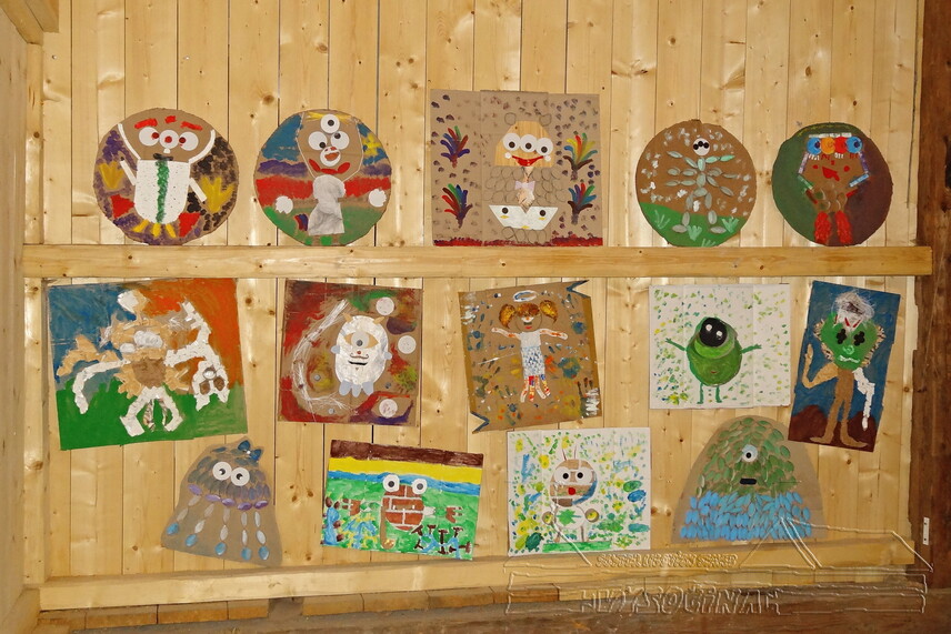 Výtvory žáků ZUŠ Hlinsko