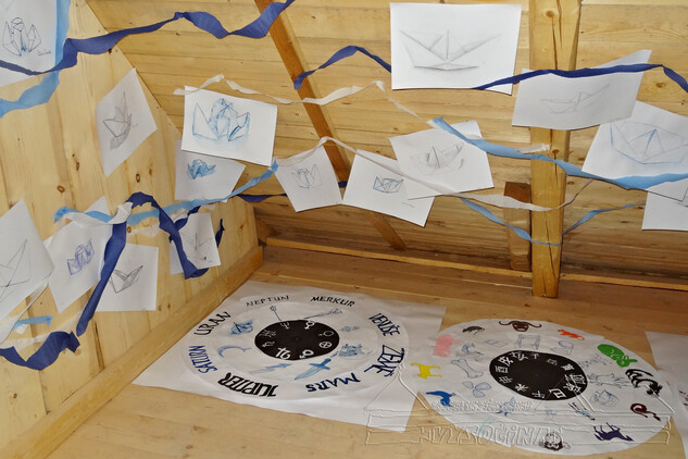 Výtvory žáků ZUŠ Hlinsko