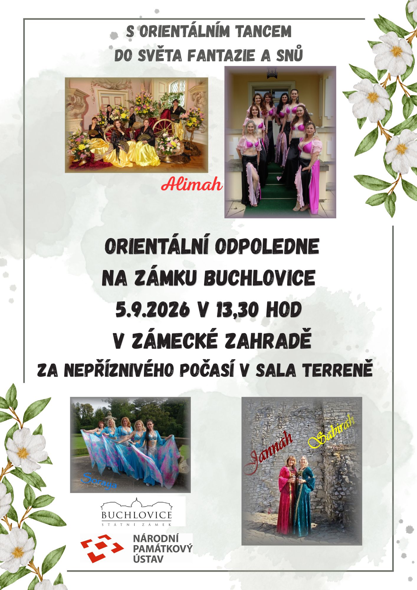 Odpoledne s orientálním tancem