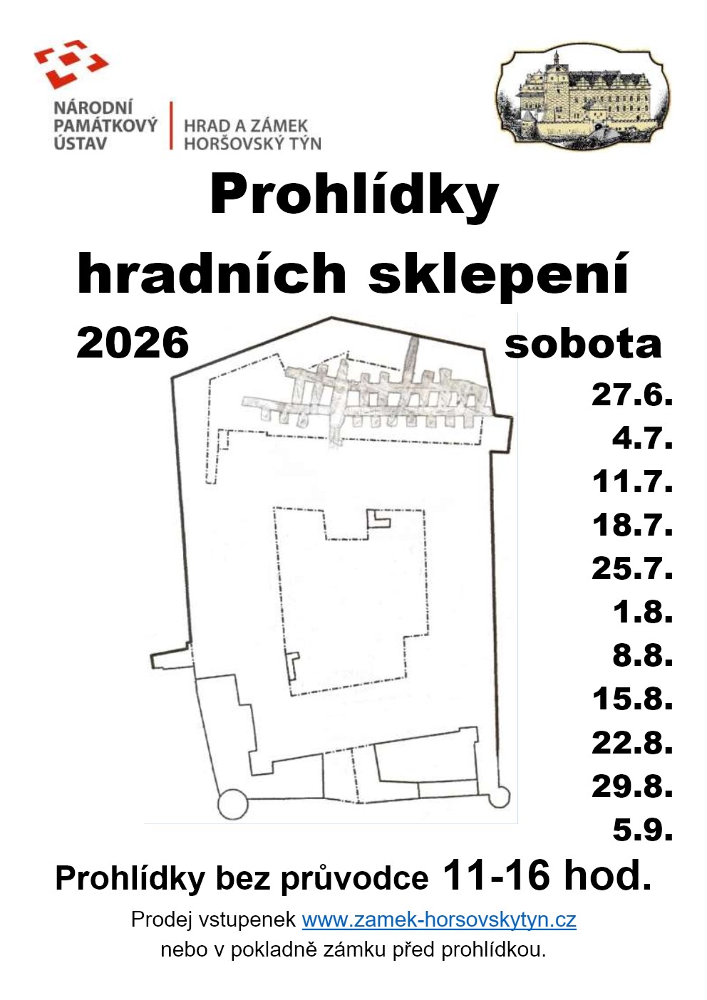 Prohlídka hradních sklepů