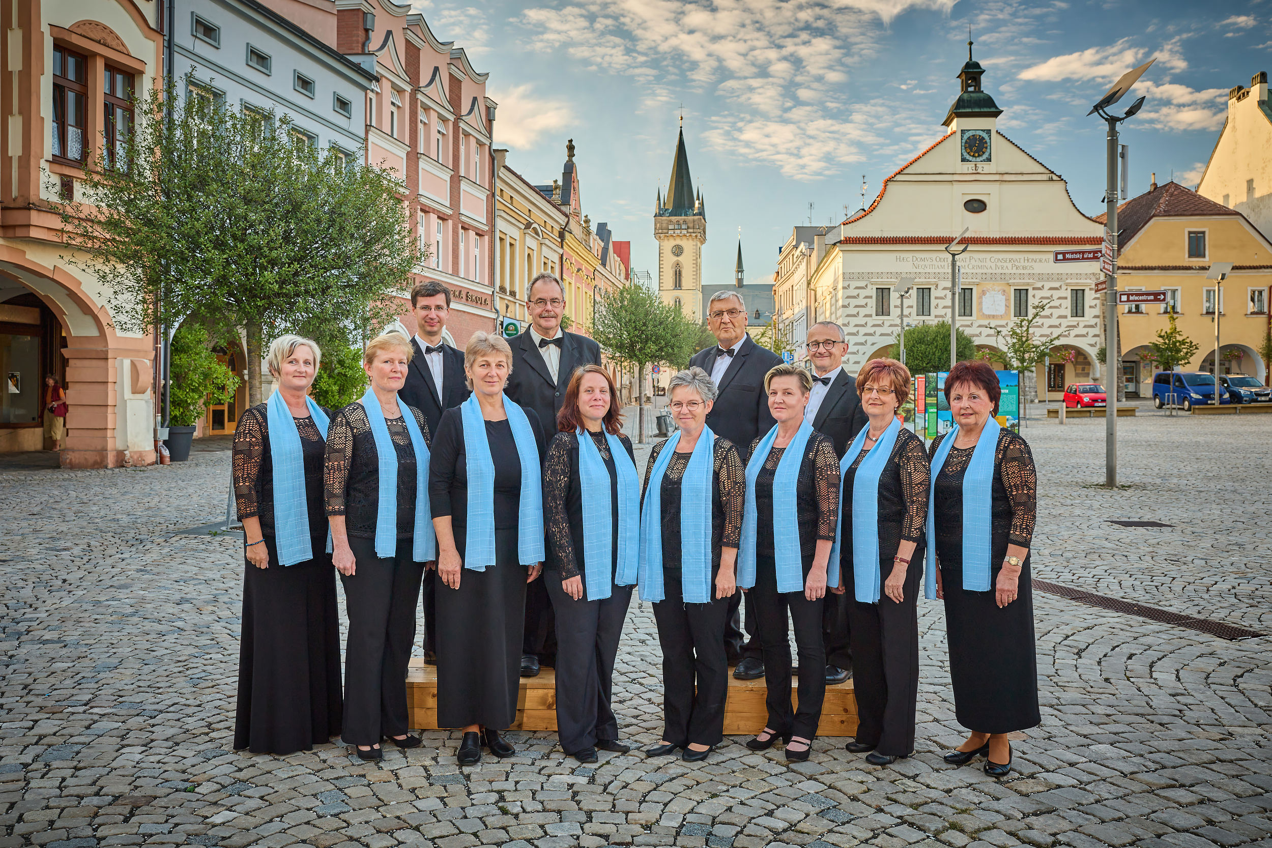 Koncert Královédvorského chrámového sboru na hospitálu Kuks