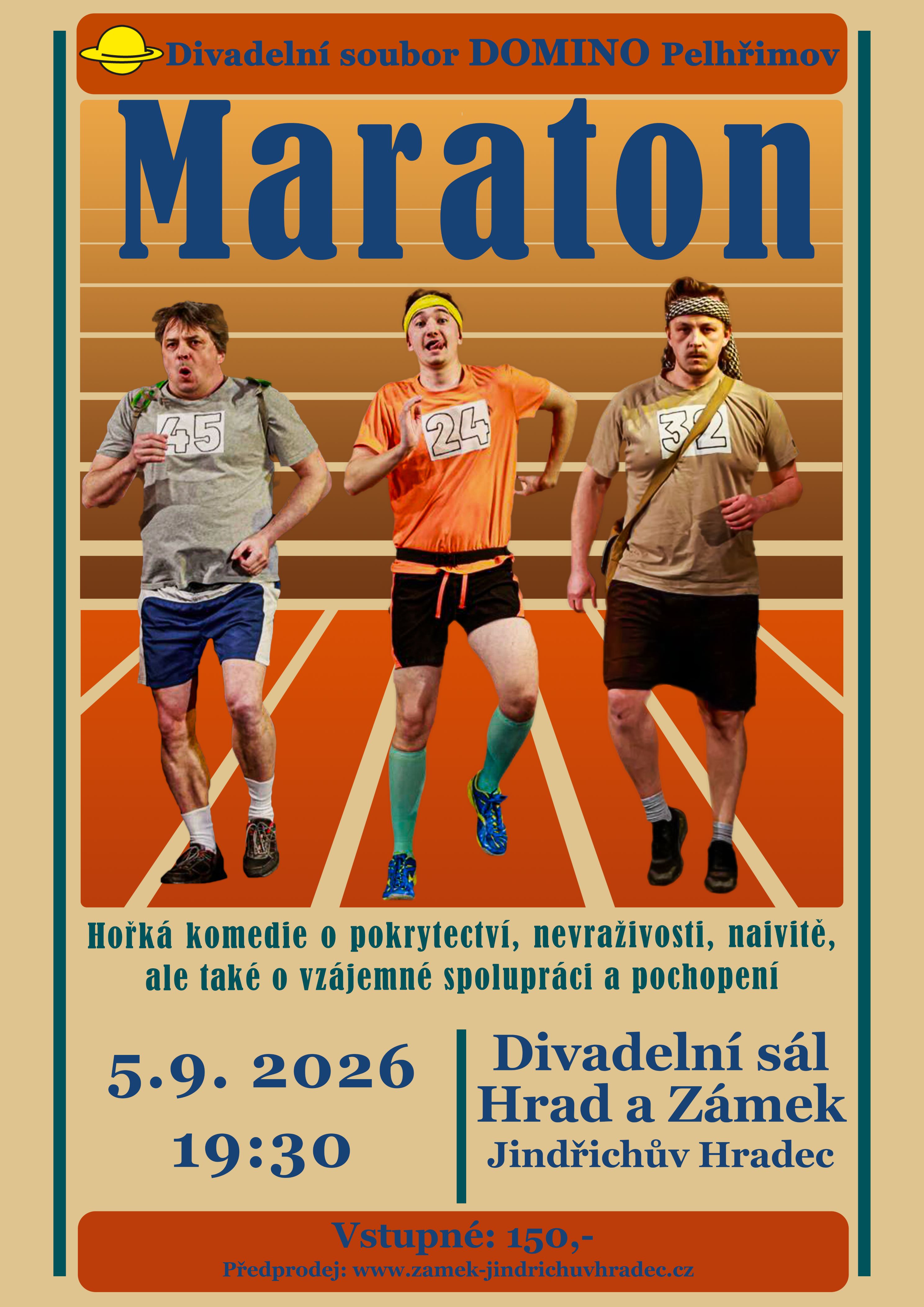 Divadelní představení Maraton: Jindřichův Hradec