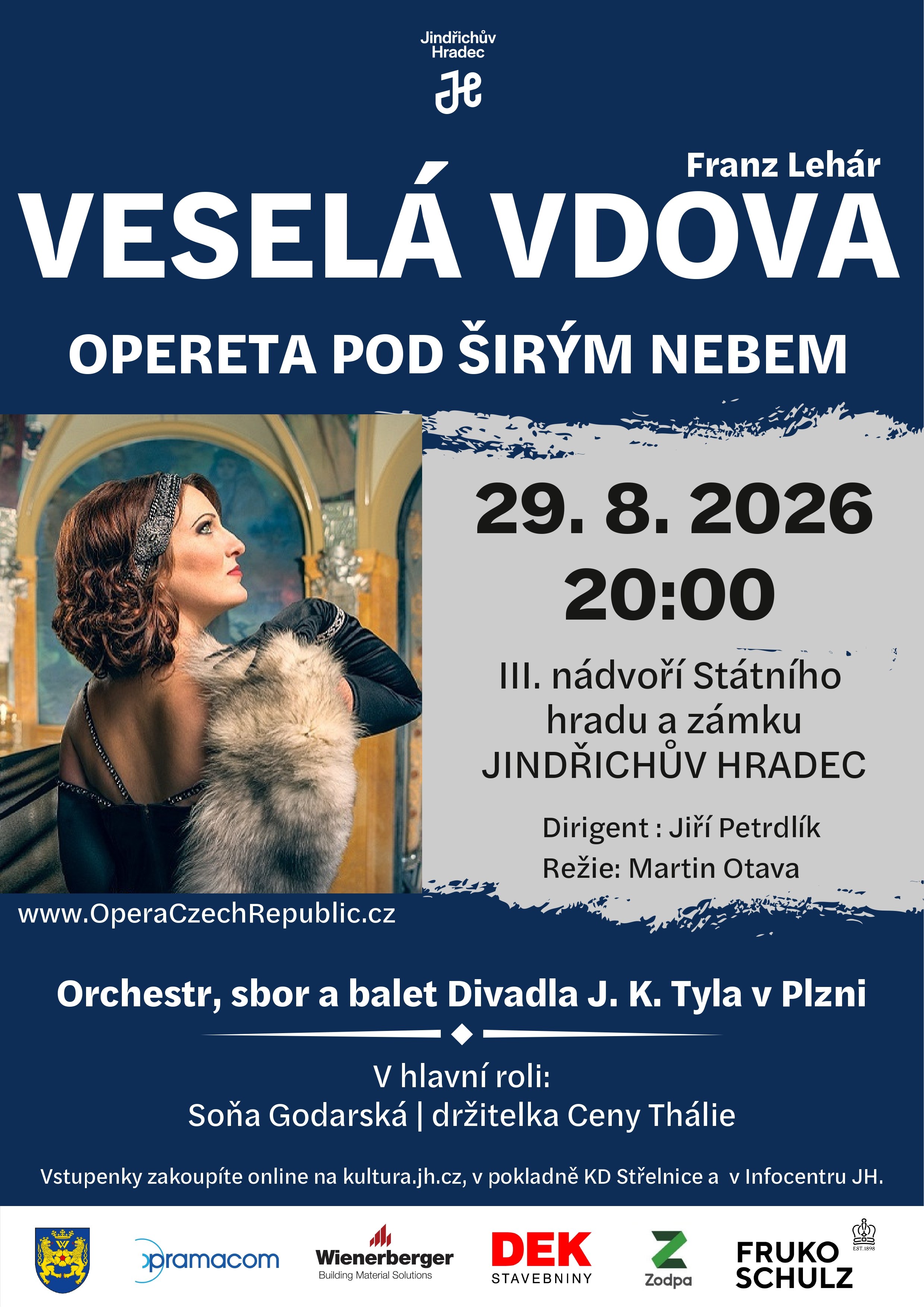 Veselá vdova: Jindřichův Hradec