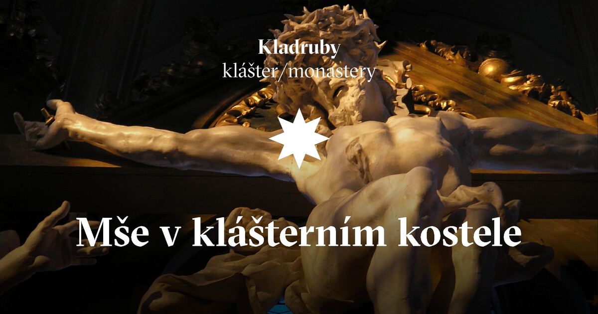 Mše svatá k výročí 300 let od znovuvysvěcení kostela v klášteře Kladruby