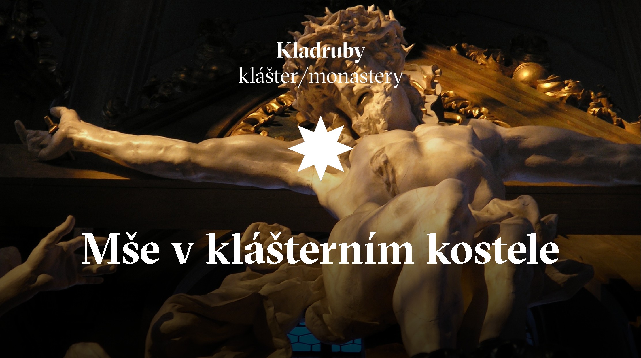 Mše svatá za děti, požehnání školních aktovek v klášteře Kladruby