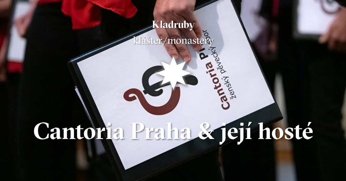 Cantoria Praha & její hosté (společný koncert v klášteře Kladruby)