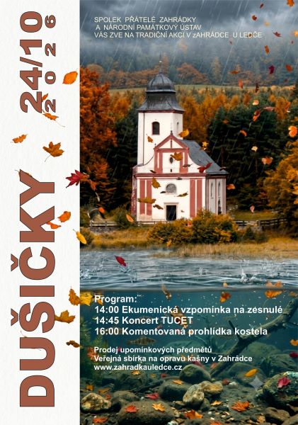 Dušičky v kostele sv. Víta v Zahrádce