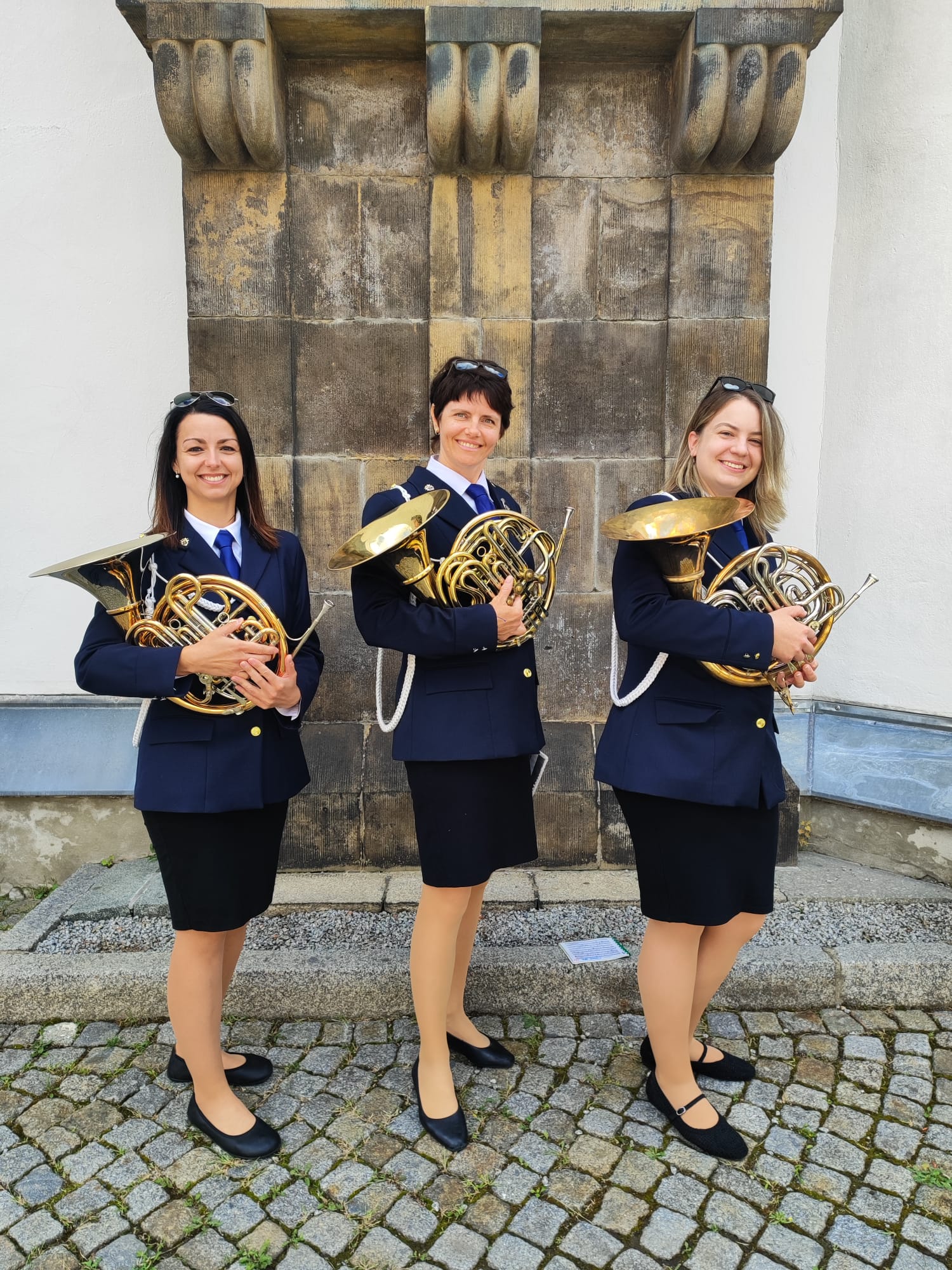 Koncert lesních rohů na zámku Kozel