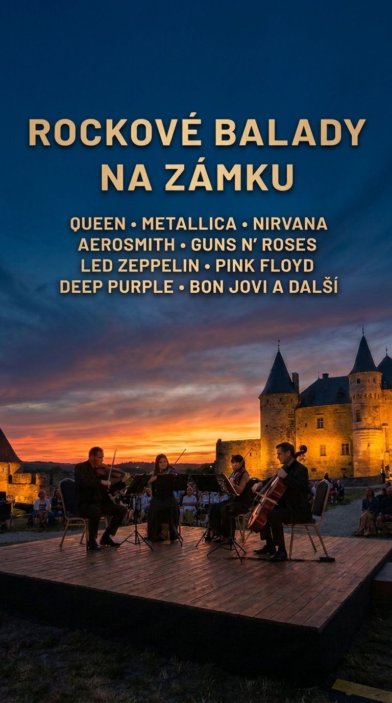 Rockové balady na zámku