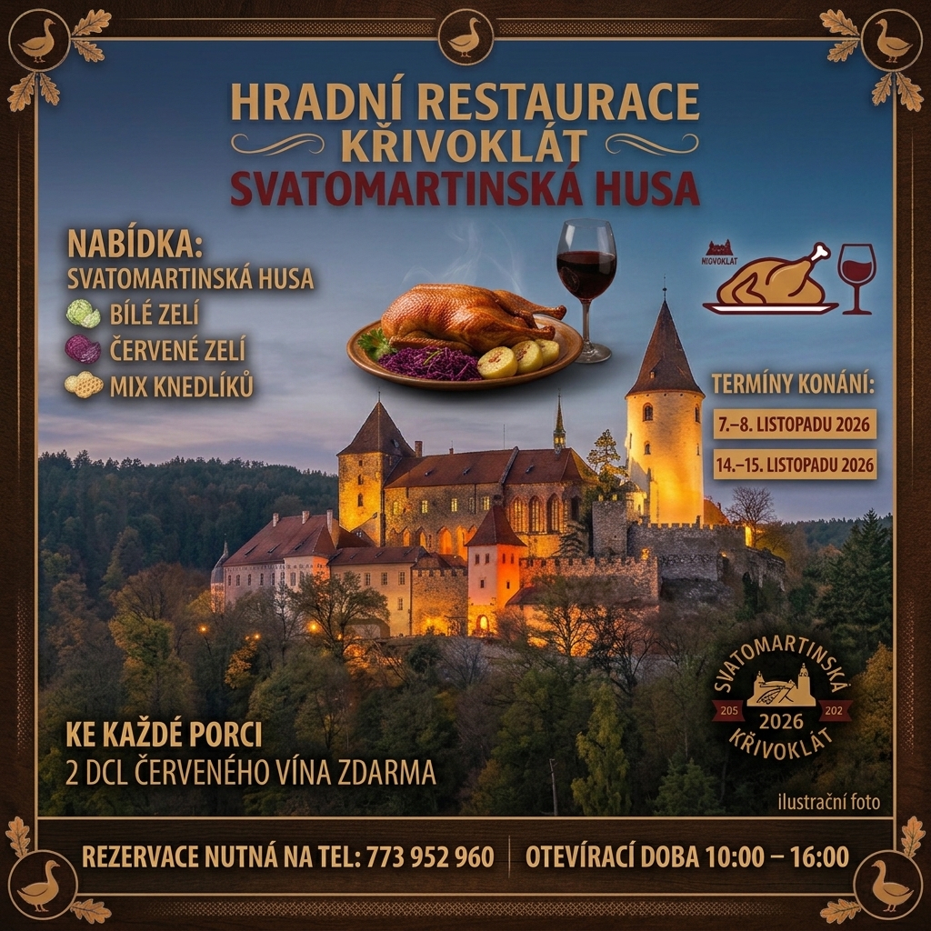 Svatomartinská husa - hradní restaurace