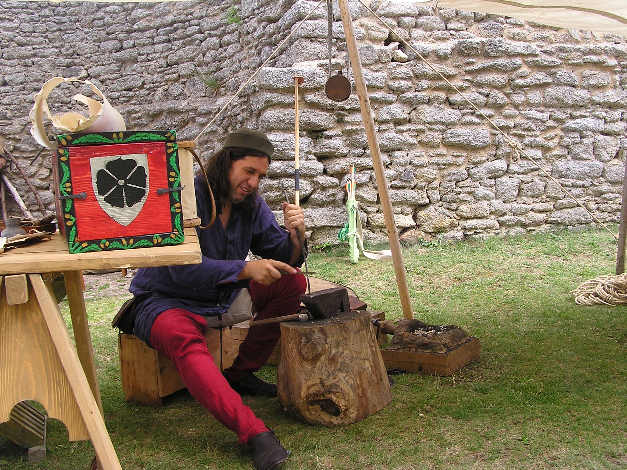 Hrad Landštejn obsadí Páni z Hradce