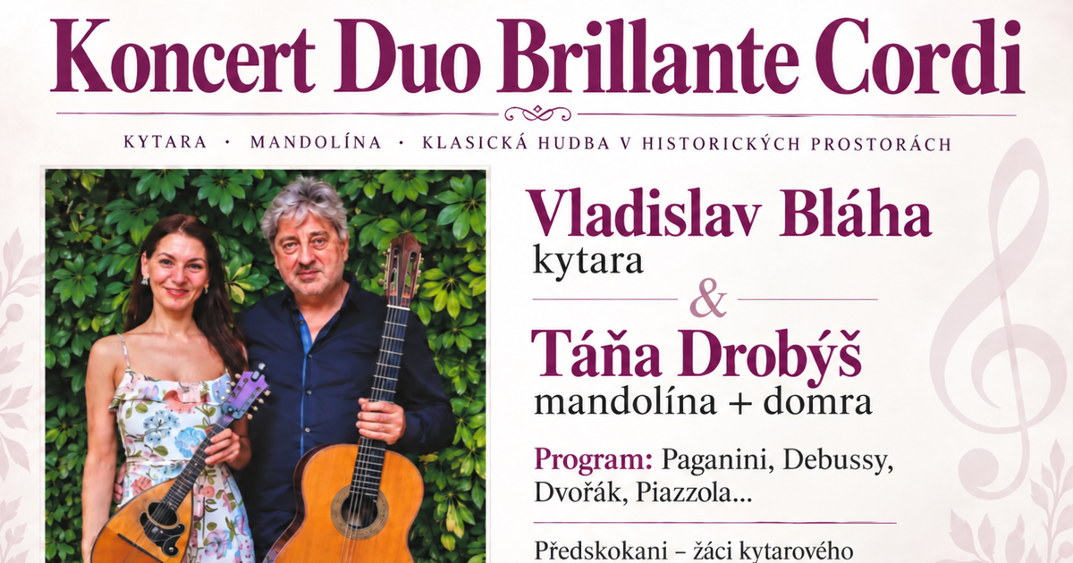 ZUŠ Libochovice a Duo Brillante Cordi