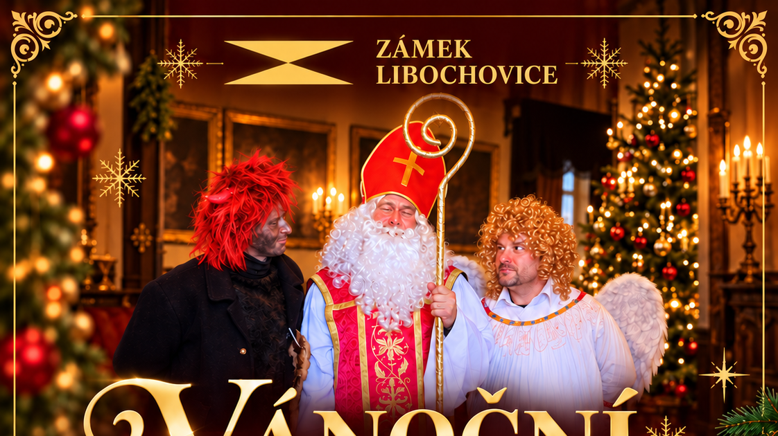 Vánoční prohlídky - BEZ PRŮVODCE - zámek Libochovice 2026
