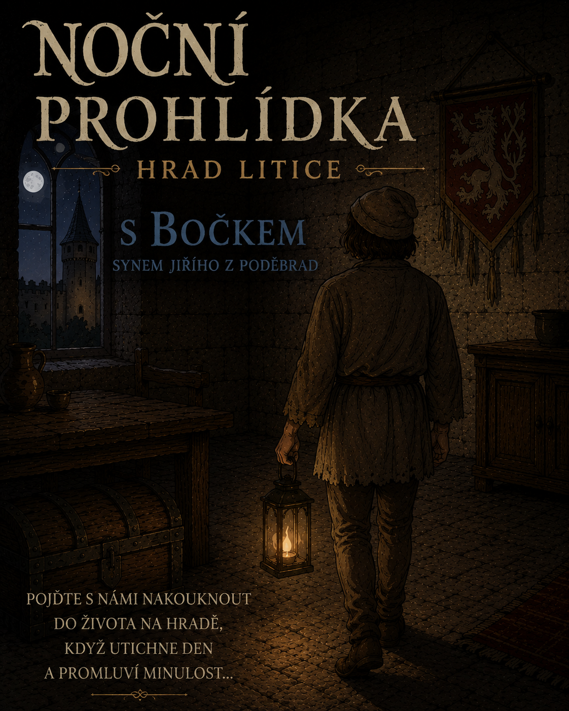 Večerní Litice s Bočkem
